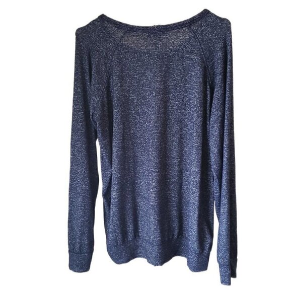 Buffalo David Bitton Men's Navy Blue Long Sleeve Light Weight Top - Picture 2 of 3